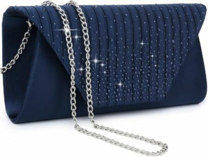 Fioeyr Diamante Clutch Bag