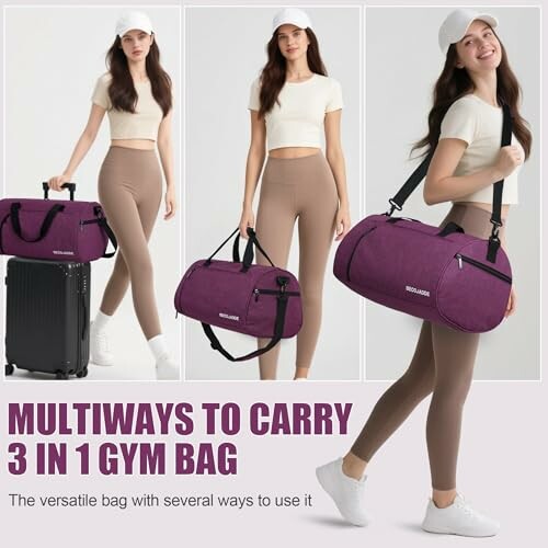 BECOJADDE Gym Bag