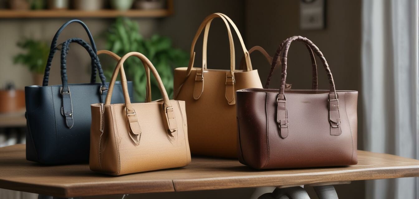 Eco-friendly adjustable strap handbags